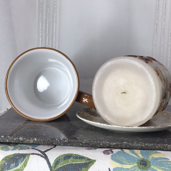 VTG ☕️ Coastal Beach Decor Coffee Mug and Handcrafted Seashell Candle - Picture 5 of 7